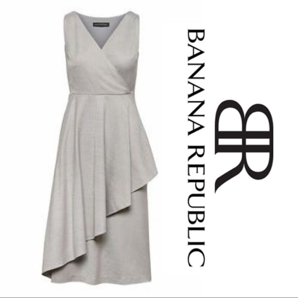 Banana‎ Republic Wool Blend Wrap Dress- Women’s 6